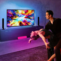 Luz RGB Para Pick up Con Rhythm De Música USB Recargable Decoración De Navidad Para Escritorio Barra De Luz RGB Con Rhythm - details 4