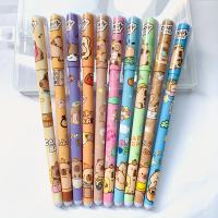 10pcs Bolígrafos De Gel Capybara Colores Estilo Coreano Secado Rápido Resaltadores Para Herramientas De Escritura Finas Suministros De Oficina Y Escuela - details 0