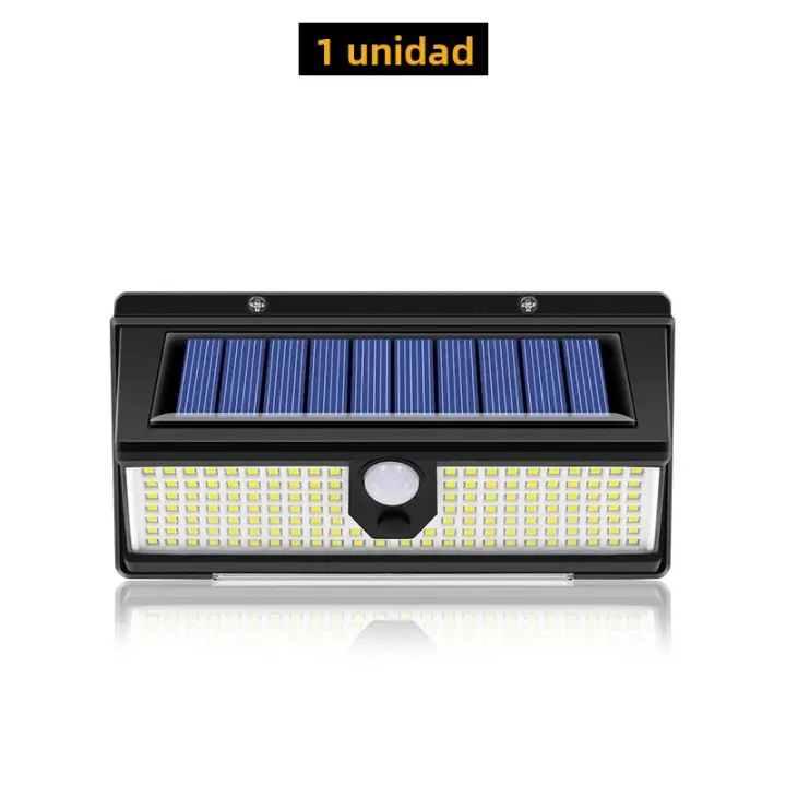 Lámpara Solar LED Para Decoración De Jardín Con 190 Luces Modo De Trabajo 4 IP65 Impermeable Sensor De Movimiento 5V ABS - 1