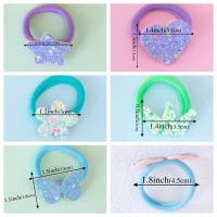 10pcs Accesorios De Cabello Para Niñas Bytterfly Dibujos Animados Elásticos De Nylon Banda De Cabello Estrella Corazón Lindo Diadema Infantil - details 0