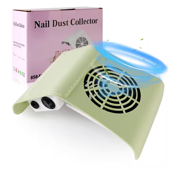 ExtrCTOR DE VACÍO PARA UÑAS COLECCIONADOR DE POLVO BAJO Ruido Herramienta De AbsorciÓn De Polvo Para Manicura Limegirl - 1