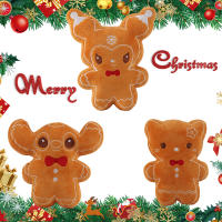 Muñeco De Peluche Navideño 18cm En Forma De Hombre De Jengibre Para Gatos Perros Conejos Y Conejos Regalo Para Niños Decoración De Navidad - details 0