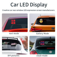 Pantalla LED Inteligente De 32x32 Con Control Por APP Para Ventana Trasera Del Coche Publicidad De Negocios Programable - details 5