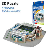 Puzzle De Papel 3D Estadio De Fútbol DIY Juguete Educativo Para Niños Desarrollo Inteligente Regalos De Navidad Construcción - details 8