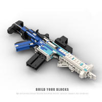 Bloques De Construcción Creativos CSGO M4A1 Con Bala De Ladrillo HK416C Rifle De Tiro Sencillo DIY Para Niños Juguetes De Armería Regalo De Navidad - details 2