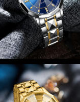 Reloj De Pulsera Masculino POshi 983 De Moda Con Calendario Y Semana Display Material De Aluminio Resistente Al Agua Regalo Top - details 13