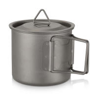 Taza De Camping De Titanio Portátil Con Mano Doblada Adecuada Para Picnic Tamaño 300ml / 350ml / 450ml / 550ml / 650ml / 750ml - details 106