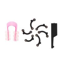 Set De 6 Piezas Herramienta De Masaje Para La Nariz De Mujer Tamaño Ajustable No Dolorosa Levantador De Puente Nariz - details 7