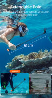 TELESIN Barra De Flotabilidad Subacuática Trípode Extensible Para Selfie Cámara Accesorios Para GoPro Insta360 DJI OSMO Accesorios De Natación - details 3