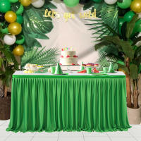 Decoración De Fiesta En Encaje Satinado Para Mesa Cumpleaños Boda Conferencia Enrollable De 15 Metros Sin Químicos Peligrosos - details 6