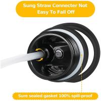 3X Straw Lids, Insulated Sports Water Bottle Straw Lids for Kanteen Water Bottles, Vacuum Flasks - details 2