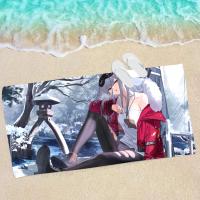 Toalla De Playa Microfibra NIKKE Goddess of Victory Secado Rápido Suave Unisex Para Camping Y Piscina Toalla De Suelo Para Niños - details 8