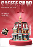 Bloques De Construcción Creativos En Esquina Para Café Y Vistas De La Ciudad Modelo De Edificios Tienda De Juguetes Micro Para Niños Y Adultos - details 0