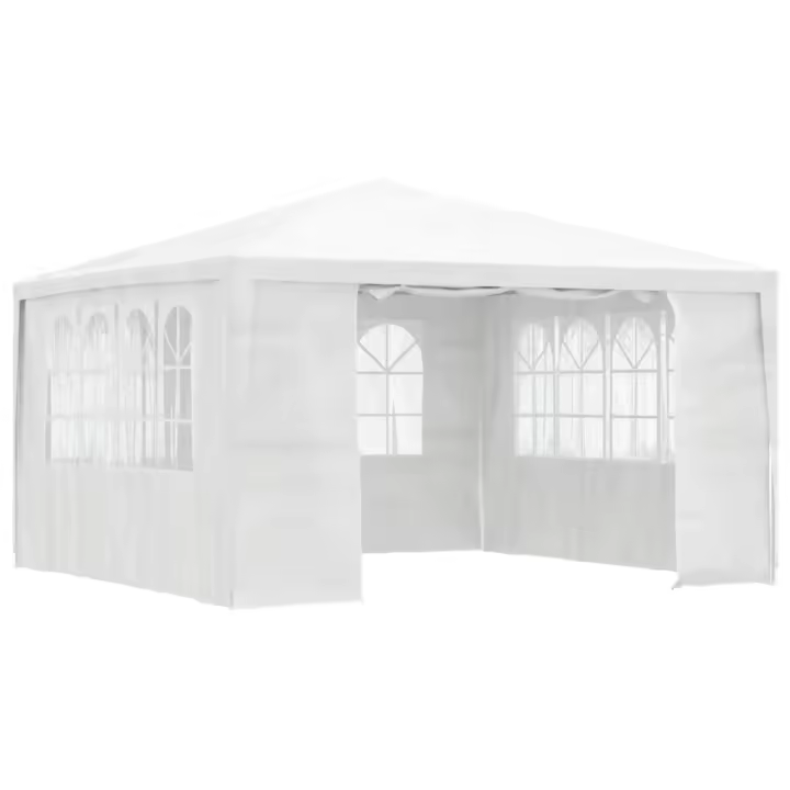 vidaXL Carpa Profesional para Fiestas con Paredes 4x4m Campamento Toldo Color Azul,  Blanco,  Antracita y mas - 1