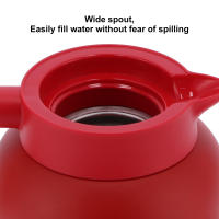 Hervidor de agua con aislamiento de 1,5 l, jarra de vacío de gran capacidad para el hogar, botella térmica con revestimiento de acero inoxidable, color rojo - details 3