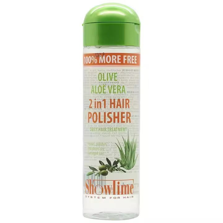 Show Time Olive Aloe Vera 2 in 1 Hair Polisher 250ml - 1
