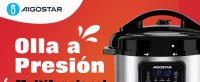Olla a Presión Eléctrica Aigostar 6L 1000W, Robot de Cocina Multifunción 18 en 1. Programable 24h, 3 Presiones, Pantalla LED. Olla Express para Cocción Lenta, Arrocera, Yogurtera, Saltear y Guisos. Inicio retardado, mantiene el calor, antiadherente - details 0