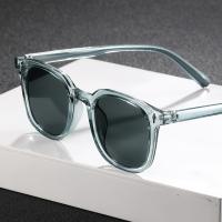 Gafas De Sol Cuadradas De Moda Para Hombre Marco De Plástico Transparente Gris Estilo Callejero Cool Accesorios De Vida Diaria Para Al Aire Libre - details 2