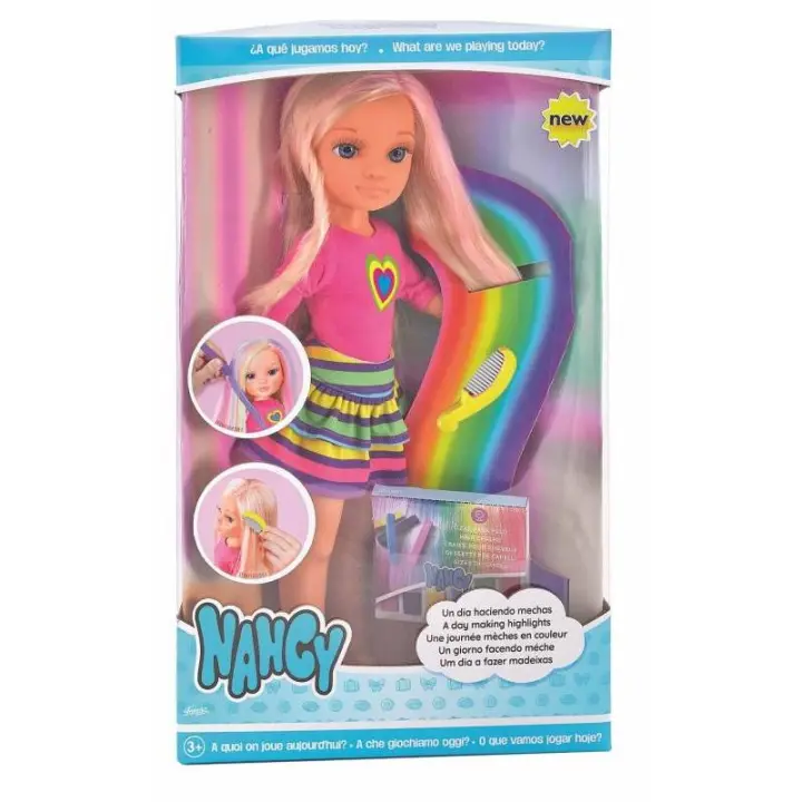 Muñeca Nancy, Un Día Haciendo Mechas de Famosa - 1