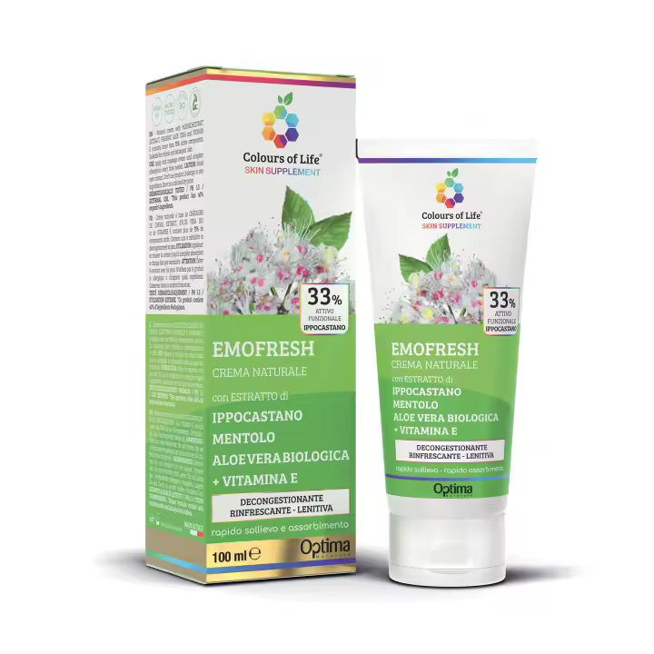 Crema con Efecto Revitalizante 100 mL Crema Emofresh Colores DE LA Vida, Crema Refrescante - 1