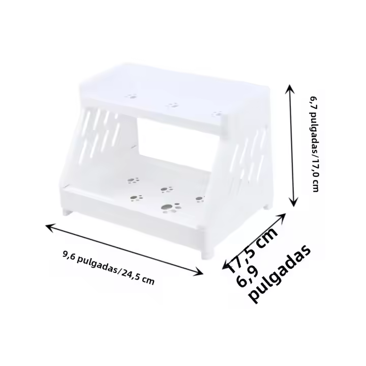 Estante De Almacenamiento Multicapa Para Escritorio Minimalista Organizador De Cosméticos Y Suministros Ecológico De Plástico Para Dormitorio Y Oficina - 1