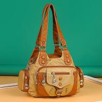 Nueva Moda Bolso De Hombro Para Mujer De Cuero Suave De Alta Calidad Marca Famosa Diseñador Bolso De Mano De Lujo Bolsos De Hombro Casual Con Decoración De Rivet - details 2