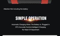 Cargador Automático De Batería De Coche 12V 5A Para SUV Con Pantalla LCD Reparación De Baterías Húmedas Y Secas Ácido Lead - details 16