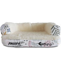 Cama ortopedica para Perro Deluxe - Con Borreguito - 7cm+3cm de Visco Ventadecolchones.com - details 1