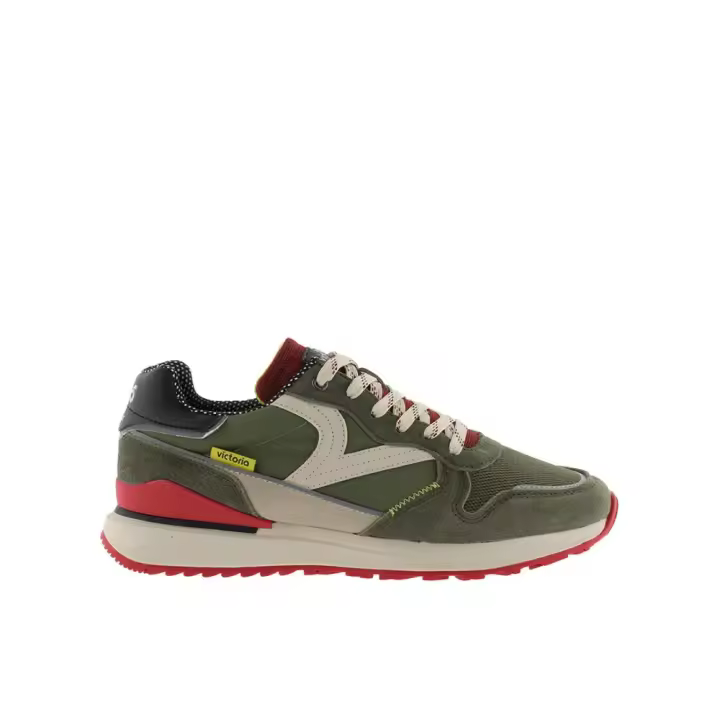 Victoria 8802111 Zapatillas Deportivas para Hombre Caqui en Piel 82809 - 1
