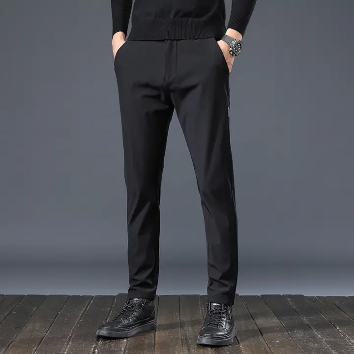 Pantalones De Golf Para Hombre 2025 Primavera Otoño Alta Elasticidad Moda Casual Versátiles Transpirables Calidad Para Un Deseo Comodidad - 1