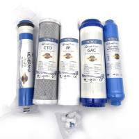 Filtros Osmosis Kit 4 cartuchos y membrana de ósmosis 75GPD para ósmosis inversa, compatible con los sistemas de ósmosis a excepción de los modelos compactos, Recambios de Filtros Depuradores de Agua - details 1