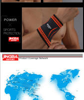 JINGBA Soporte De Muñeca De Nylon Para Deportes Fitness Y Tenis Badminton 1 Pieza Equipo Deportivo De Protección Para Hombres - details 12