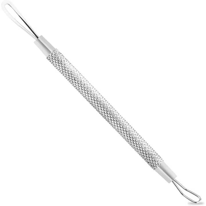 Removedor de puntos negros, tratamiento profesional para el cuidado de la piel, herramienta para eliminar puntos negros, puntos blancos, espinillas, espinillas, exprimidor de doble cara - 1