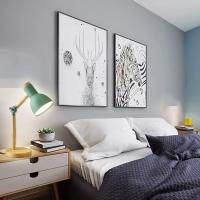 Lámpara de mesa, pequeña lámpara de mesa de madera, ajustable de madera, lámpara de noche de madera de tres colores, lámpara de mesa con protección para los ojos adecuada para dormitorios universitarios - details 4