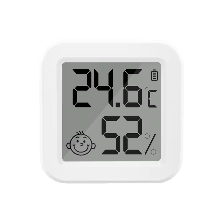 Sensor De Temperatura Y Humedad Para Interiores Con Bluetooth Sensor De Humedad Piloto Compatible Con Tuya Monitorización Por APP Color Negro O Blanco - 1
