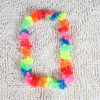 100pcs Coronel De Flores Artificiales Para Navidad En Estilo Hawaiano Decoración De Puerta Para Fiestas Luau Torpil - details 11
