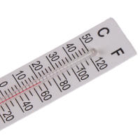 Termómetro De Papel Miniatura 10 Pcs 5cmX1.1cm Para Interior Rango De Medición -20 a 50 Grados Celsius - details 10