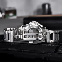 Reloj Mecánico Automático Pagani Design 2024 NH39 Para Hombre Acero Inoxidable Cristal De Zafiro Resistente Al Agua 10 Bar Estilo Deportivo Y Casual - details 3