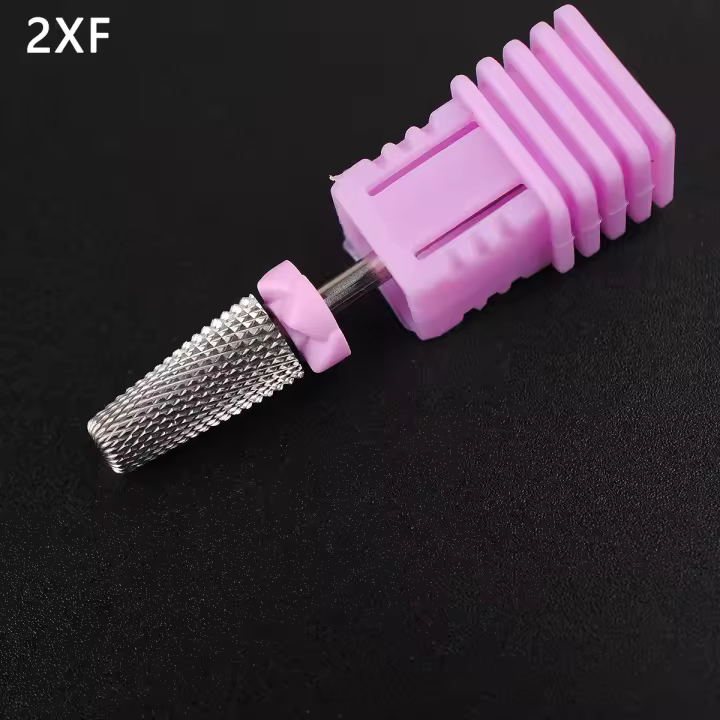  Conjunto De 5 En 1 Brocas De Carburo De Tungsteno Para Uñas Pulidoras Pedicura Eliminador De Uñas De Acrílico Y Gel Herramientas De Pulido - Extra Fino - 1