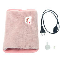 Bolsa De Agua Caliente Eléctrica Suave Para Invierno Calentador De Manos Reutilizable Con Enchufe EU Recargable Para Cálido Mano Y Bolsillo - details 0