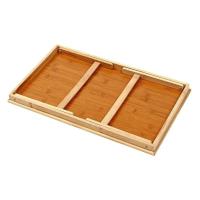STARLEY-Mesa Plegable De Madera Bandeja Con Patas Plegables Para Desayuno En La Cama o Usar Como Mesa De Tv Bandeja De Ordenador Portátil Bandeja De Aperitivos Escritorio Bandeja De Comedor 50 x 30 x 22cm - details 3