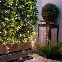 Luces De Cadena De Hadas 100/200 LED Para Navidad Y Bodas Decoración Exterior Impermeables Con Control Remoto Para Árbol Calle Y Fiesta - details 9