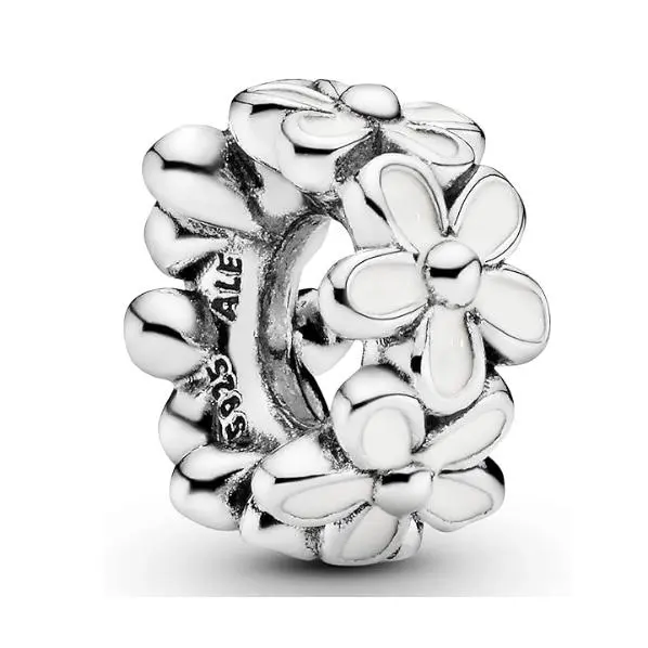 Colección Garden Sterling Silver Daisy, viene con caja de unión original. - 1