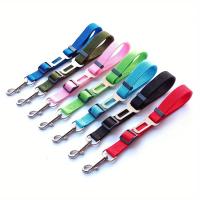 Almohadilla De Coche Para Perros Y Gatos Correa Ajustable Y Harnés De Seguridad Para Viajes En Vehículo Correa De Traction Para Mascotas - details 4