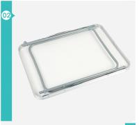 Mesa  De Camping,Mesa de aluminio y madera, Mesa Portátil Plegable con Carga de 30 kg, Mesa Multiusos , 80cm*60cm  , para Picnic, Camping al Aire Libre - details 1