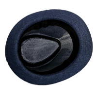 Kebedo Moda Sombrero Fedora Estilo Trilby de Panamá, Complemento de verano ala corta para Hombre Mujer ir a playa Sol y Arena - details 3