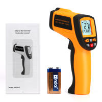 Termómetro Infrarrojo RZ No Contacto Medidor De Temperatura Digital LCD Manómetro Laser Pyrometer Para Uso Industrial Y Exterior - details 6