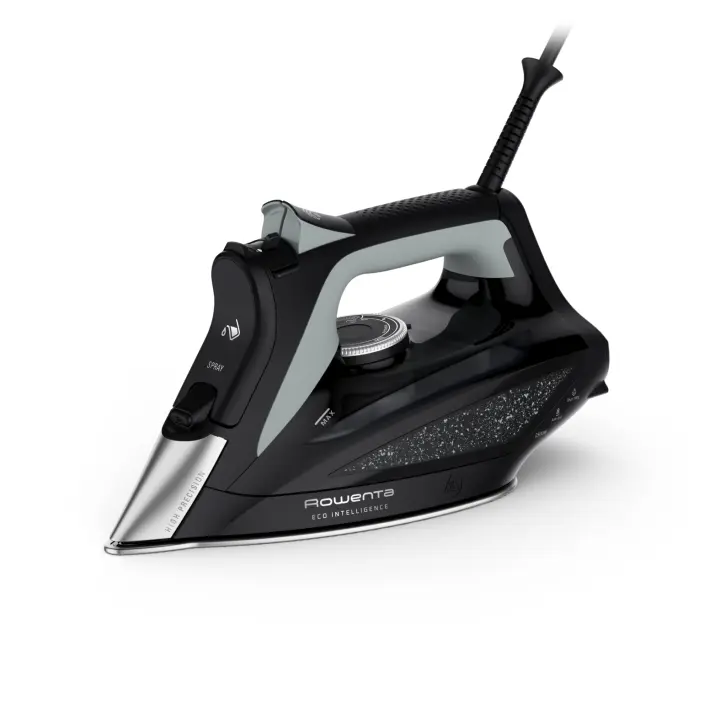 Rowenta Eco Intelligence Steam Iron, plancha de vapor, tecnología Eco Intelligence, diseño ecológico, potente distribución del vapor, punta de alta precisión, segura y fácil de usar, DW6340D1 - 1