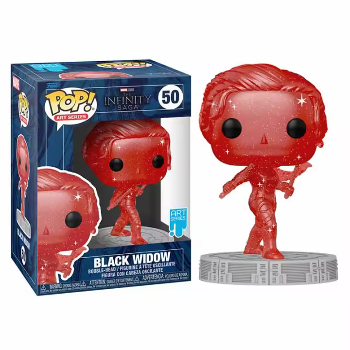Funko Pop! Marvel The Avengers Infinity, Black Widow (Red) 50 - 1