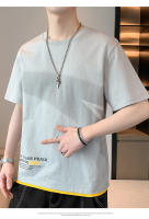 Camiseta Hombre Oversize Estampado Letras Harajuku Manga Corta Y2k Streetwear Casual Suéteres Grandes Verano Cuello Redondo Algodón - details 9